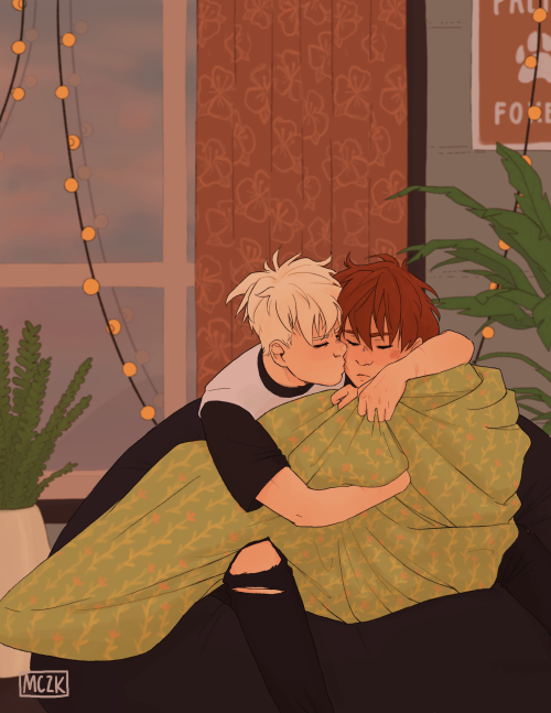 my piece for AFTG “forget me not” zine i did some time ago~