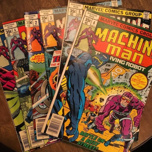 Rescued from the .99 bins! #machineman #jackkirby