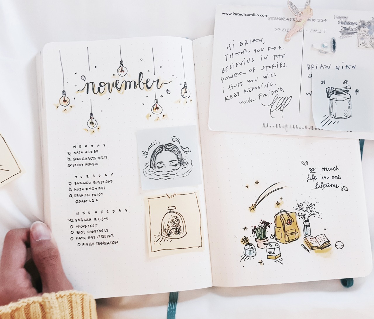 Plan with me November Bullet Journal 