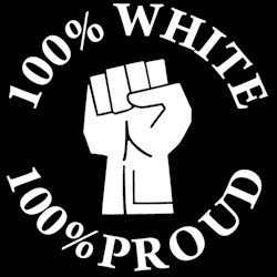 northern-hick:  madbeardedviking:  themaddniece:  madbeardedviking:  What’s up? Sick of the demonizing of white people. Black pride is ok, Mexican pride is ok. But white pride is racism? Fuck you. I won’t be pushed around.  Nah.  So the person that