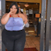 lovebigsofties:Kaybearcutie95 walking out of an all-you-can-eat buffet defeated and