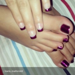 tootoes:  By @karla_mathers68 “Now it matches!!!!