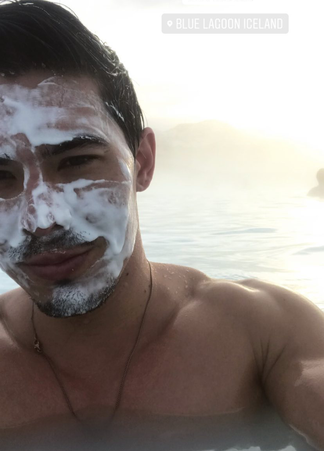 celebswhogetslepton:Lewis Tan on his Instagram Story