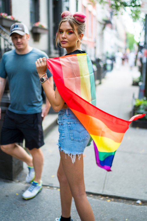 The 2018 New York City Pride March - June 24th, 2018.
