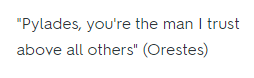 thoodleoo:you: well i like achilles and patroclus but i’d like to suffer over a different pair of tr