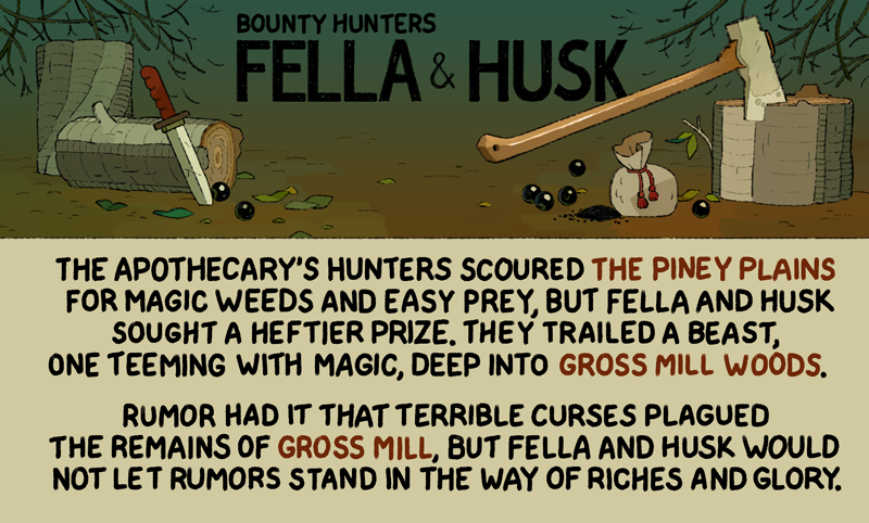 stevensugar:  Bounty Hunters, Fella and Husk Previous Friday Knights are here–
