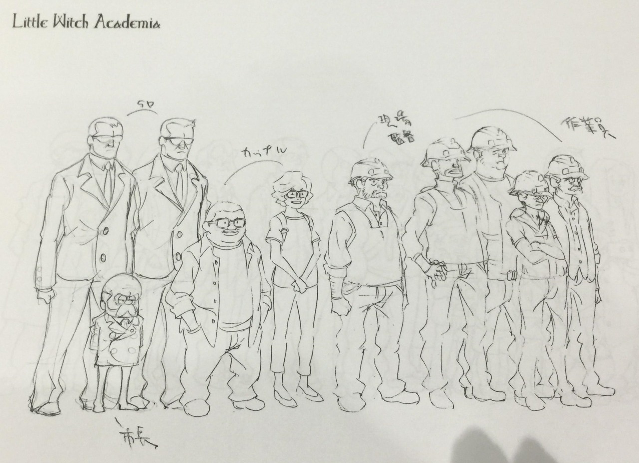 as-warm-as-choco:  Character designs from Little Witch Academia 2 : The Enchanted