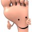 gigantictoemuscle