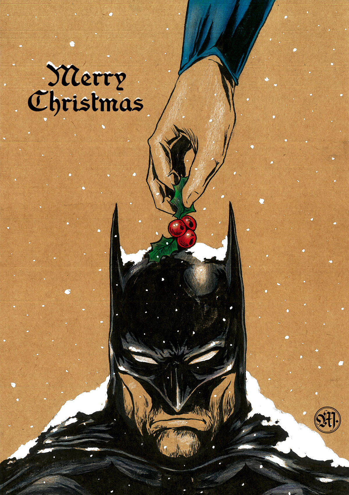 BATMAN NOTES — Batman v Superman Merry Christmas by Monisha...