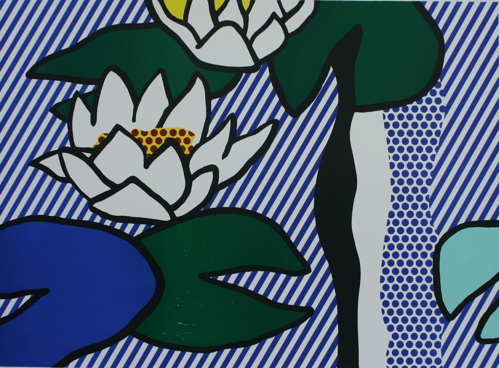 art-and-fury:  Nympheas (Water Lilies) - Roy Lichtenstein 