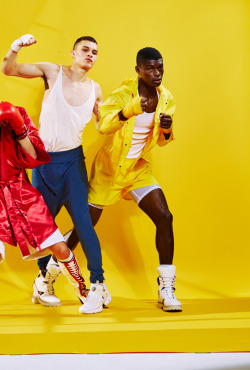 black-boys:  Louis Mayhew &amp; Salieu Jalloh by Charlie Engman | VMan #33 Styled by Julian Antetomaso 