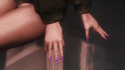 Mod Release: HN66 Nails Retextures for UNP Bodies!I found that there is almost no colorful nails tex