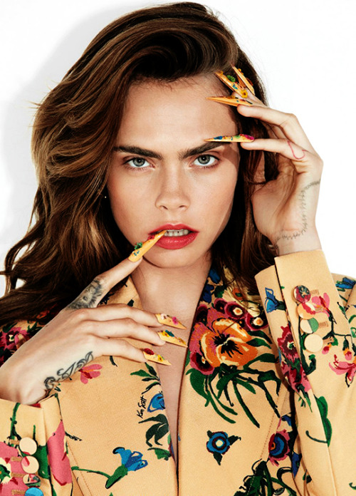 etherealwomendaily:CARA DELEVINGNE for Cosmopolitan