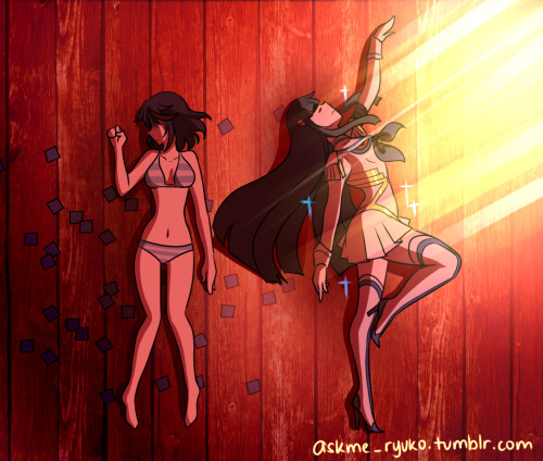 askme-ryuko:  Ryuko: Gee, thanks nee-san. 