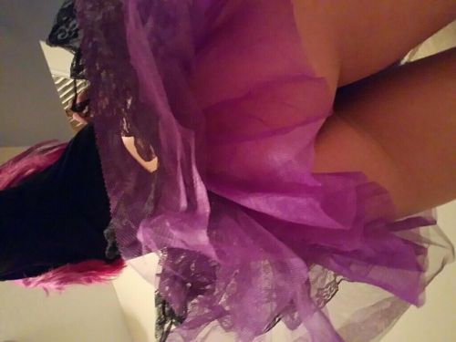 youngmilfsjourney: My new tutu makes my ass look great