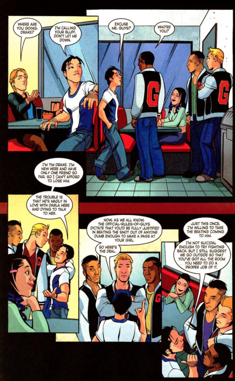 dcu-y-blog:Some randomly picked scans from Robin that always will amuse me. Especially the last 2.&n