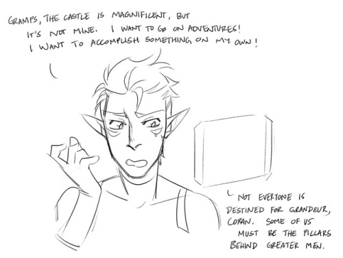 corancoranthemagicalman: ftlosd: This started as Coran angst and turned into Alforan and I’m n