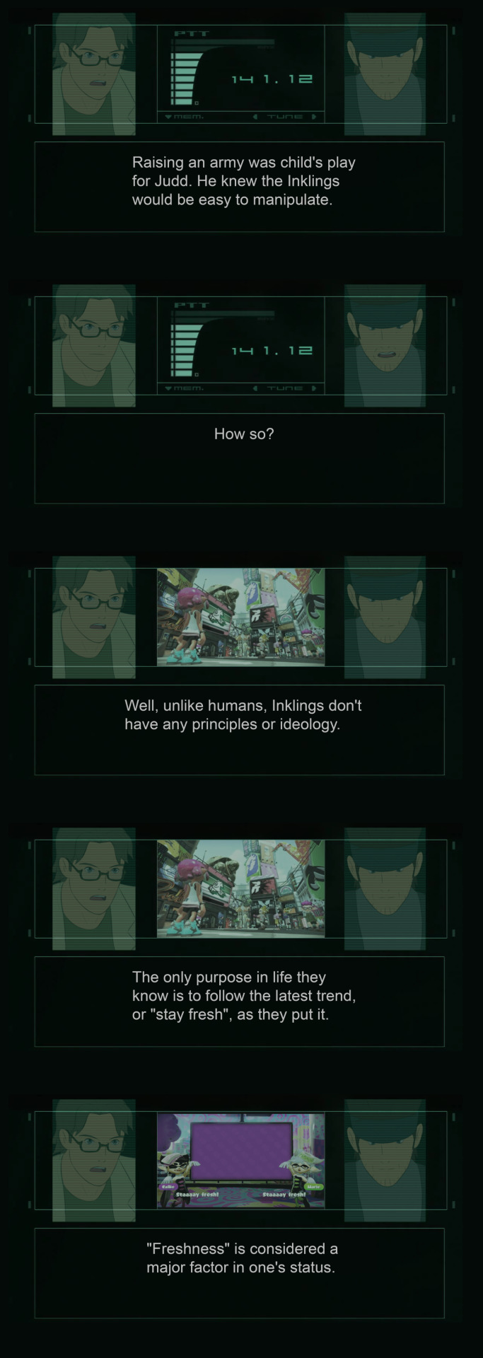 Super Smash Bros. Ultimate - Snake Codecs: Inkling
