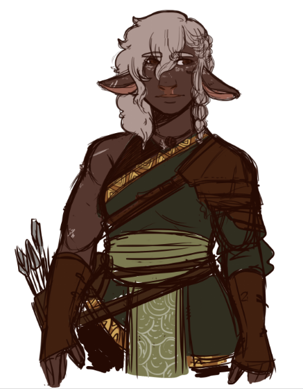 Finished My Firbolg Ranger For My First Ever Dnd Campaign