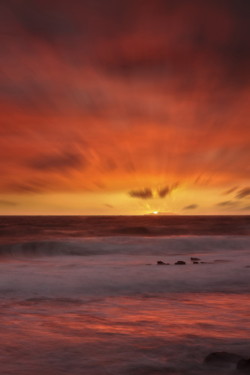llbwwb:  (via 500px / Fiery Sunset by Yuri Lemmi)
