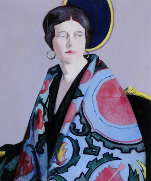 The Embroidered Cloak by Francis Cadell
