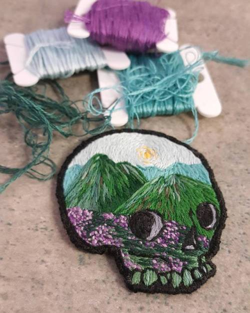 Porn Pics sosuperawesome:  Embroidered Patches by Atomic