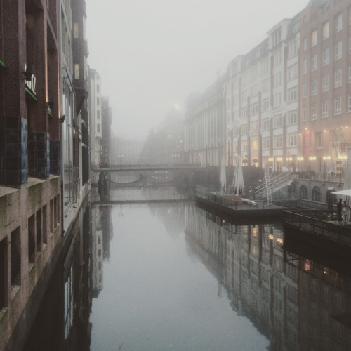 crimical:02.11.15 ☁️ foggy hamburg