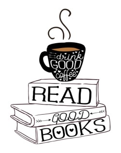 bestof-society6:    Drink Good Coffee, Read Good Books by Evie Seo   
