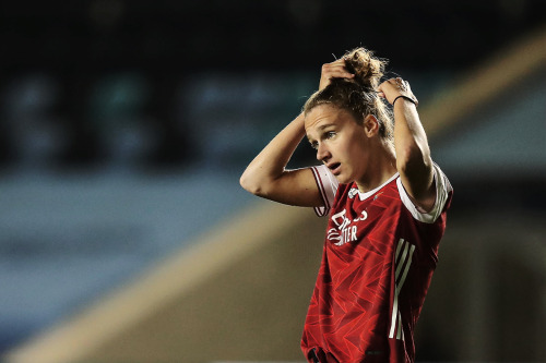 futfemdaily:Vivianne Miedema of Arsenal during Women’s FA Cup Semi Final match between Manches