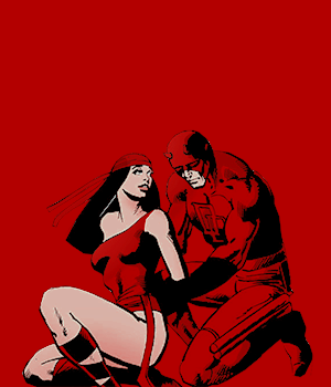 edsheeranmattmurdock:Elektra and Daredevil invented love in 1981 in Daredevil #168