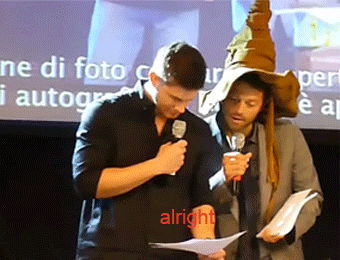 lovemesomespn:Ok so Jensen starts by flat out refusing to do the scene. He knows what it’s abo
