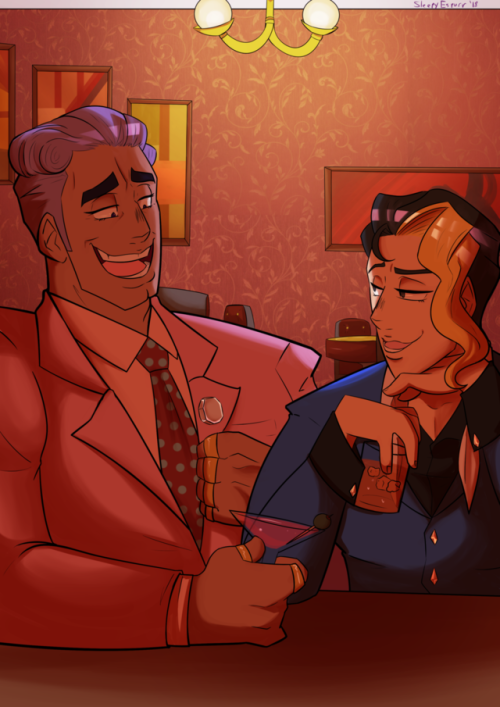 sleepyespurr23: oh hey never posted this did i? here’s a piece i did for the @lawfulevilzineth