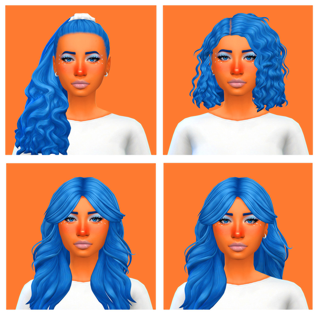 Cs99 Hairs By Simstrouble In Jewl Requested By