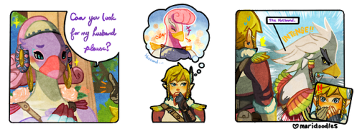 maridoodles:mari’s botw adventure log   🐴🏹🌿🌋⛲️        