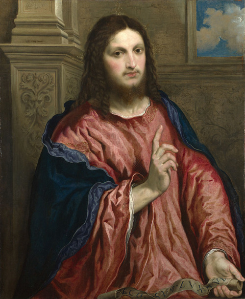 Christ as “The Light of the World”, by Paris Bordone, National Gallery, London.