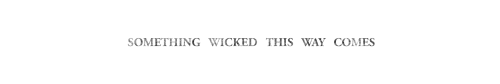 gothiccharmschool:  Yes. Everything about this photo set.  Something Wicked This Way Comes