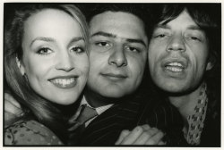 mustang039: Jerry Hall, Jean Pigozzi and Mick Jagger  