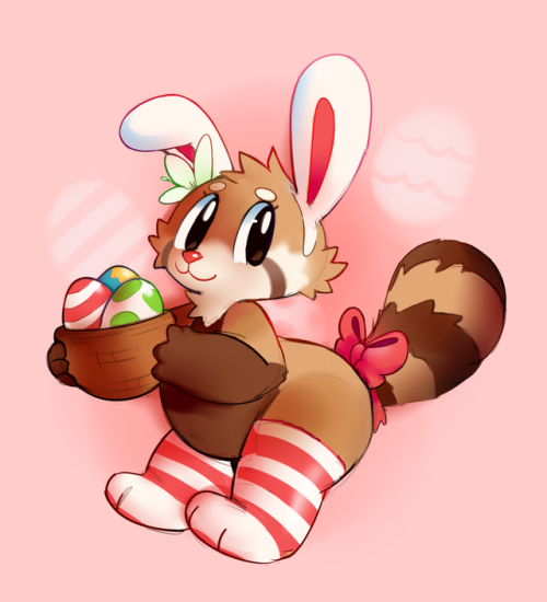 I finished my picture of Easter Latte!