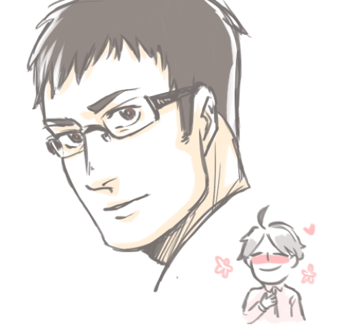 ingthing:  More Professor!AU- this time, Daisuga meeting, placing bets on unfortunate undergrads, and glasses Daichi!