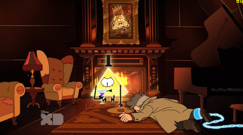 fivebrights: I feel like I stumbled into a Gravity Falls version of Clue with this screencap: &ldquo