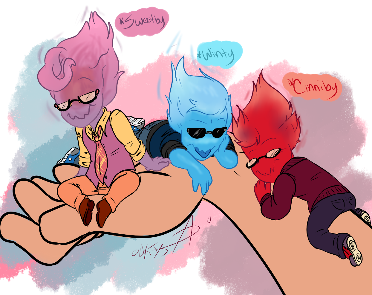 small-sans:  So, everyone seems to be into making their own tiny adoptable Undertale