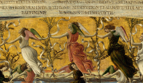 Sandro Botticelli, Mystic Nativity, c.1500-1501