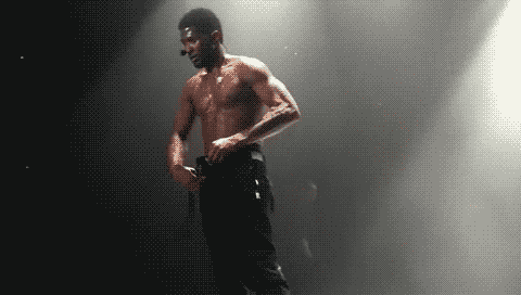 lamarworld:  More of singer Usher’s bulge &amp; ass.