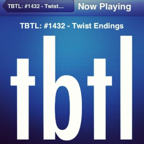 Yay for radio interview and shout out on my fave podcast! #TBTL #GoodAirDay