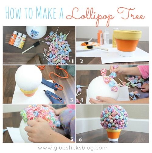 XXX thecakebar:  Halloween Lollipop Tree photo