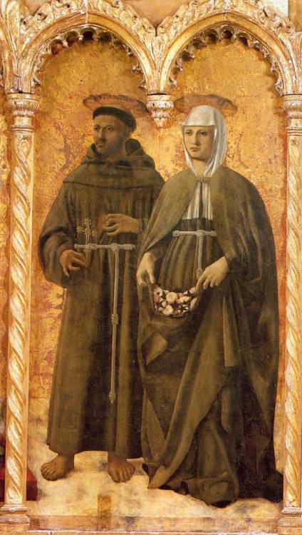 St. Francis and St. Elizabeth, 1460, Piero della Francescahttps://www.wikiart.org/en/piero-della-fra