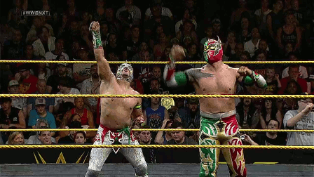 bradisangry:  Kalisto going lucha crazy