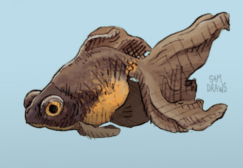 samdraws:just a couple fishs. glub