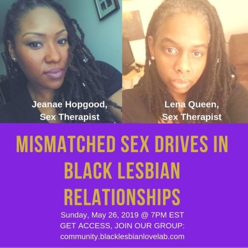 #BlackLesbians, what do you do when SHE wants sex more than you do? Should you break up? Should you 