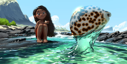 artbyall: “  Disney’s MOANA visual development “ by   ryan lang 